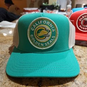 California Golden Seals American Needle trucker hat NHL